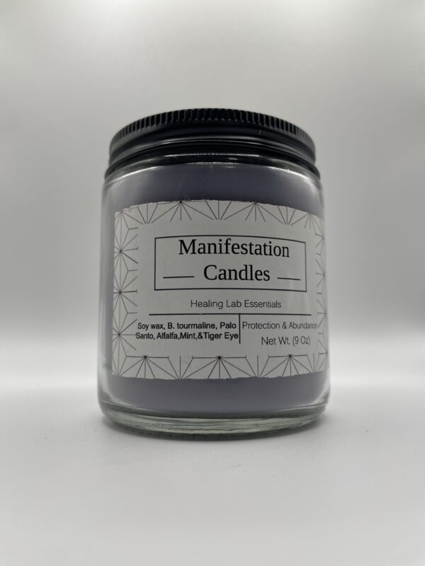 Purple Manifestation Candle